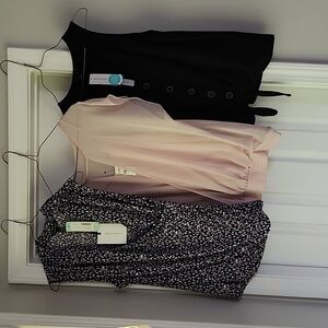 3 NWT Women's Size M Summer Shirts